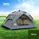 Wüste & Fuchs Automatische Zelt 3-4 Person Camping Zelt einfach Instant Setup Protable Backpacking