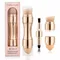 4-in-1-Make-up-Pinsel, Foundation, Augenbrauen, Schatten, Concealer, Eyeliner, Rouge, Puder, Kosmetik, professionell, Maquiagem Beauty Health