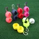 Golf Ball Silikon Sleeve Schutzhülle Tasche Halter Mit Karabiner Für 46mm Bälle Golf Zubehör Leicht