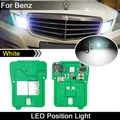 2Pcs Xenon Weiß LED Parkplatz Position Licht Für Mercedes Benz E-Klasse Limousine W212 C207 A207