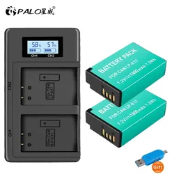 LPE17 LP E17 LP-E17 E17 Batterie + LCD USB Ladegerät für Canon EOS RP 200 250D M3 M5 M6 750D 760D T6i T6s 800D 8000D 77D Kuss X8i