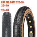 Cst fetter Reifen 20x4 0 26x4 0 cst großes Boot CTC-06 cst neue braune Familie Top dunkle Haut