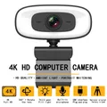 Webcam 4k 1080p Mini kamera 2k Full HD Webcam mit Mikrofon 15-30fps USB Web Cam für Youtube PC