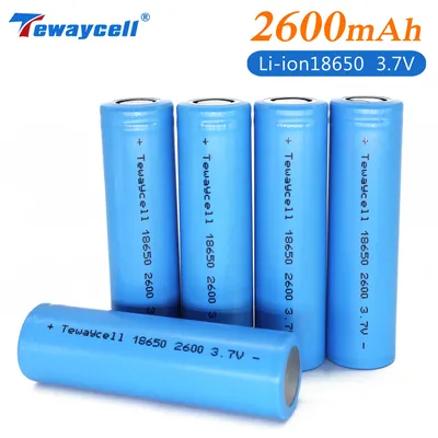 1PCS Neue 100% Original 18650 Lithium-Batterien Wiederaufladbare-Batterie 2600mah für Taschenlampe
