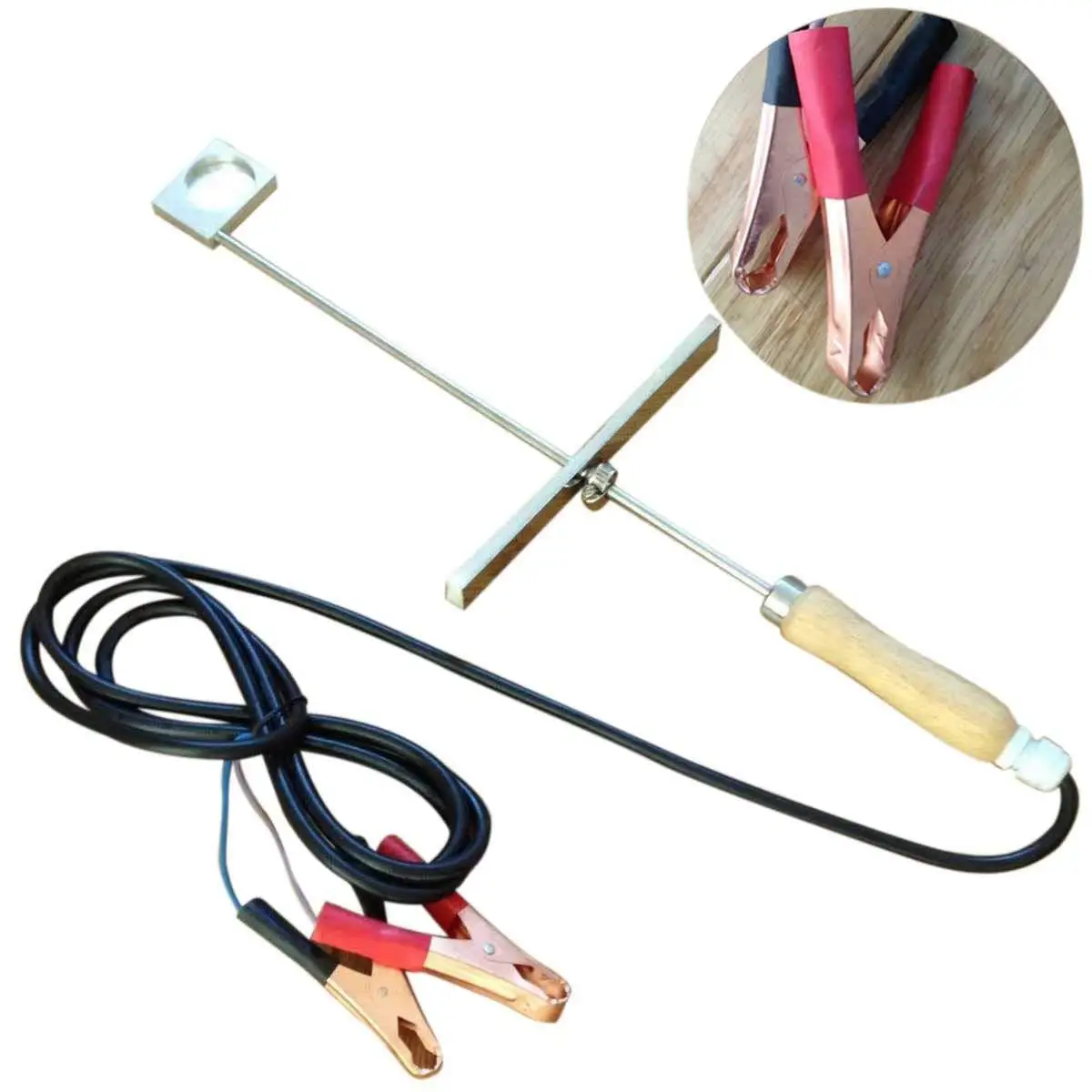 1 Set Neuer Bienenverdampfer 12 V Bienenverdampfer Oxalsäureverdampfer Varroa-Behandlung Bienenzucht Image