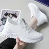 Sport Laufschuhe Frauen Air Mesh Atmungsaktive Wanderschuhe Frauen Turnschuhe Komfortable Weiß Mode