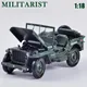 1:18 Jeeps Legierung Druckguss taktische militärische Spielzeug auto Modell alten Weltkrieg II