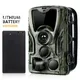 Suntekcam HC-801A Jagd Kamera Mit 5000Mah Lithium-Batterie 16MP 64GB Trail Kamera IP65 Foto Fallen