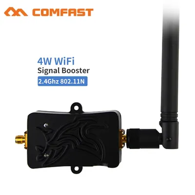 Comfast 5W 4W 4000mW 802.11b/g/n Wifi Wireless Power Verstärker Router 2,4Ghz/5G Verbessern WLAN Signal Booster mit 5dbi Antenne