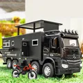 1/28 Nomadismen Arocs Unimog Legierung Wohnmobil Tourenwagen Modell Druckguss Metall Offroad RV