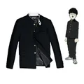 High School Jungen Cosplay Kostüm Mobu Saiko Hyaku Kageyama Shigeo schwarz Gakuran Anzüge Mantel