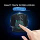 Smart Touch LCD Screen Handgelenk Blutdruck Monitor Digital Englisch Stimme Automatische Tonometer