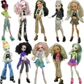 Mix Outfits für Monster High Doll Kleidung Mode Sonnenbrille Spielzeug Rock Party kleid für immer