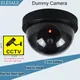 Kreative Schwarz Kunststoff Dome CCTV Dummy Kamera Blinkende Led Gefälschte Kamera Power Über AA