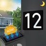 Haus Anzahl Outdoor Adresse Zeichen Solar Led Licht Im Freien Außen Haus Anzahl Haus Tür Anzahl
