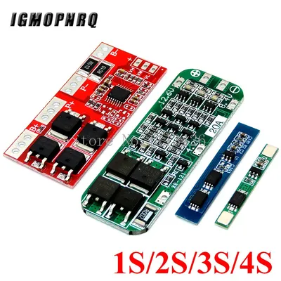 1S 2S 3S 4S 3A 20A 30A Li-Ion Lithium-Batterie 18650 Ladegerät PCB BMS Schutz Bord für Bohrer Motor