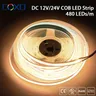 UL Aufgeführt COB LED Streifen Licht 320 480 LEDs/m 16 4 ft Hohe Dichte Flexible Band Band