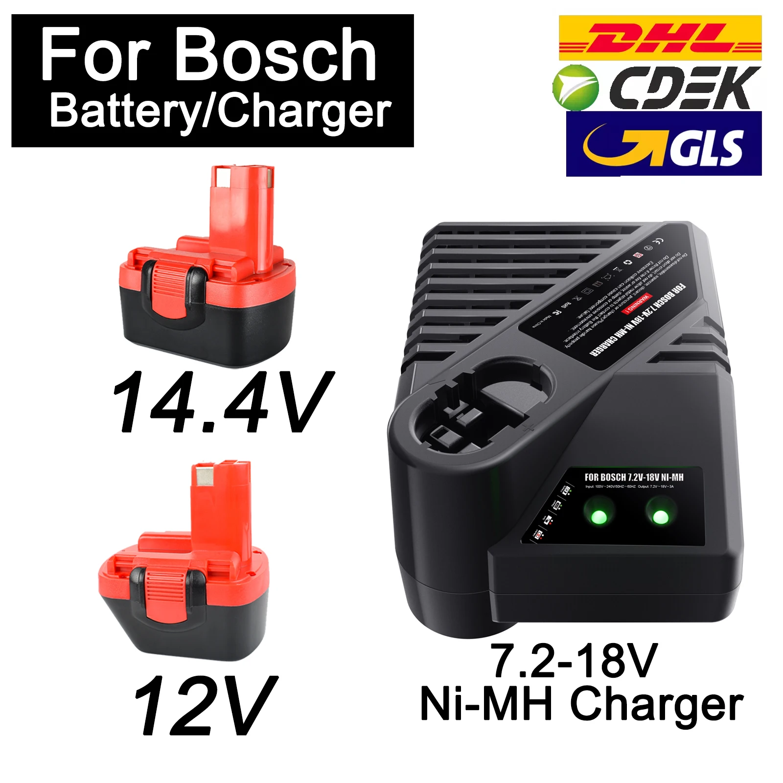 Für Bosch 14,4 V 12 V Batterie D70745 PSR 12 GSR 12 VE-2 GSB12 VE-2 Akku 2607335273 BAT038 BAT043 BAT045 BAT040 RU Image