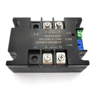 220V single-phase motor soft starter modul controller2KW4KW6KW8KW motor online soft beginnend fan