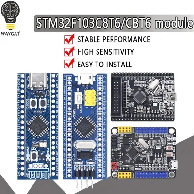 STM32F103C8T6 STM32F103CBT6 ARM STM32 Mindest System Lernen Entwicklung Board Modul Für Arduino Image