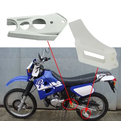DT 125 Abdeckung Motorrad Gummi Kette Guide Slider Schutz Schwinge Schutz Für YAMAHA DT230 DT200