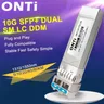 ONTi 10G duplex 10/40/80KM SFP Modul SM LC Single mode duplex Optic modul Kompatibel mit