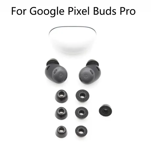 Speicher Schaum Für Google Pixel Knospen Pro Kopfhörer Ohr Pads Fall Schwamm Ohr tassen In-Ohr