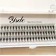 NEUE 8-18mm 60 bundles/Set Natürliche C Curl 6/10/20D Schwarz 0 07mm faser Lash Falsche Wimpern