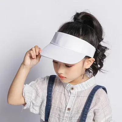 2020 neue Sonnenblende Hut Caps Für Kinder Kinder Sonnenschutz Hut Für Jungen Mädchen Einstellbar