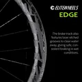 Elite wheels Edge Rennrad Carbon Radsatz Ultraleicht 1291g 40 50mm Felgen Ratschen system 36t Naben