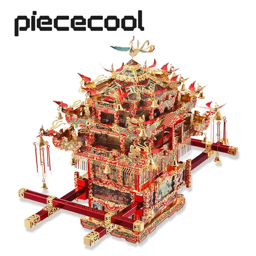 Piece cool 3d Metall Puzzle-Braut Limousine Stuhl Hochzeit Serie Modellbau Kits Puzzle Spielzeug