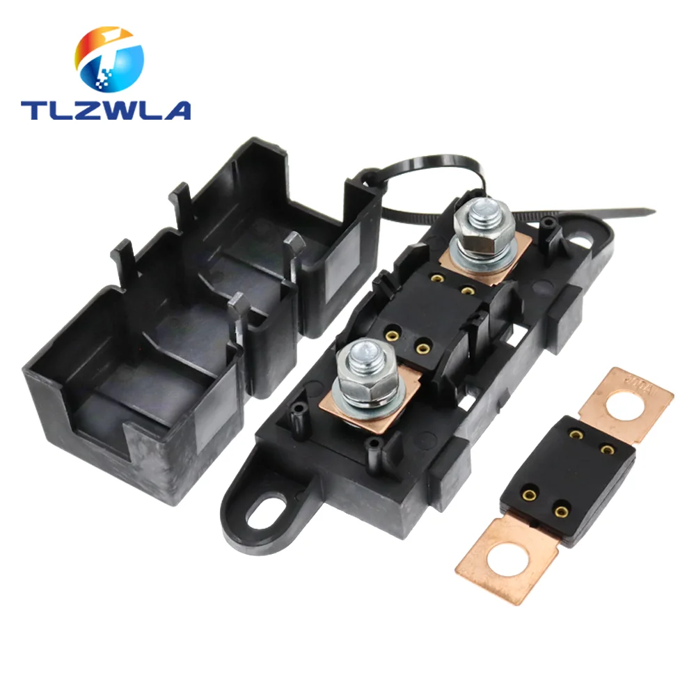 1PCS ANM-H3 32V MEGA Auto Sicherung Halter/ANM Bolt-on klinge sicherung halter Flache Typ sicherung 30A 60A 80A 100A 125A 175A 200A 225A -500A Image