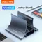 CABLETIME Vertikaler Laptop-Ständer, Wärmeableitung, rutschfester Silikon-Schwerkrafthalter für MacBook Surface iPad Tablet-Ständer C418