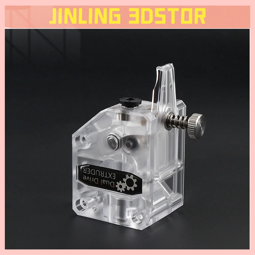 Zwei Bäume 3D-Druckerteile MK8 Extruder Clone Dual Drive Extruder Upgrade Bowden-Extruder 1,75 mm Filament für 3D-Drucker Ender 3 Image