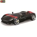 Bburago neue antike Skala ferrari monza sp1 schwarze Legierung Luxus fahrzeug Druckguss Autos Modell