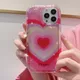 Ins süße süße Liebe Herz rosa Handy hülle für Samsung S23 Fe S24 Ultra S22 S21 S20 Fe A54 A34 A52