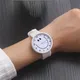 Heiße Neue frauen Uhr Mode Luxus Lächeln Teenager Mädchen Armbanduhr schöne Komfortable kinder Uhr