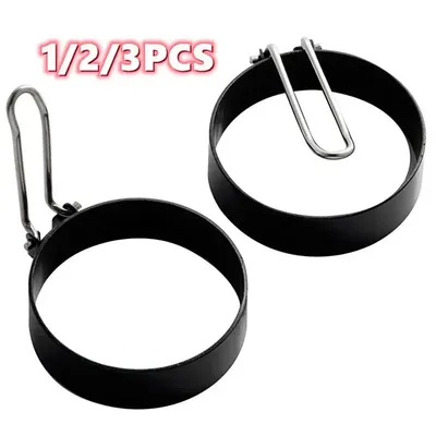 1/2/3PCS Edelstahl Ei Braten Mold Pancake Ei Braten Ring Kreis Runde Kochen Werkzeug Küche werkzeuge