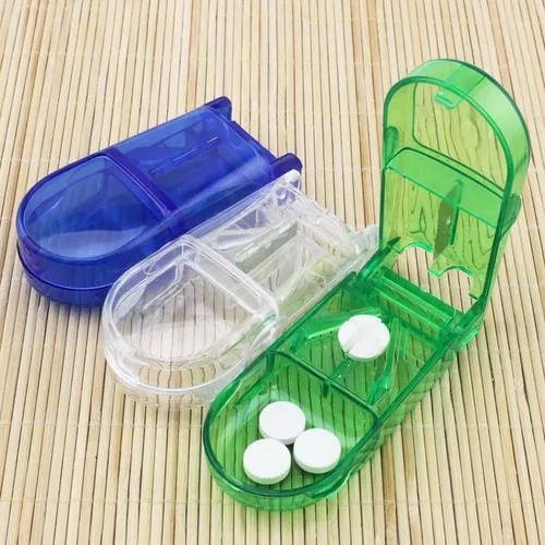 3/2/1 stücke Pille Cutter Medizin Cutter Medizin Split Medizin Box Tragbare Medizin Kleine Pille