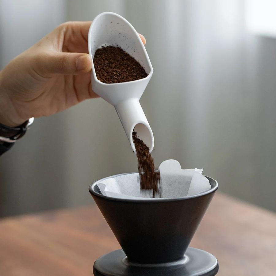 CAFEDE KONA Kaffeeschaufel Messlöffel 20g Scoop Kaffeebohnen Küchenmesswerkzeug Kaffeelöffel Passende Serie Image
