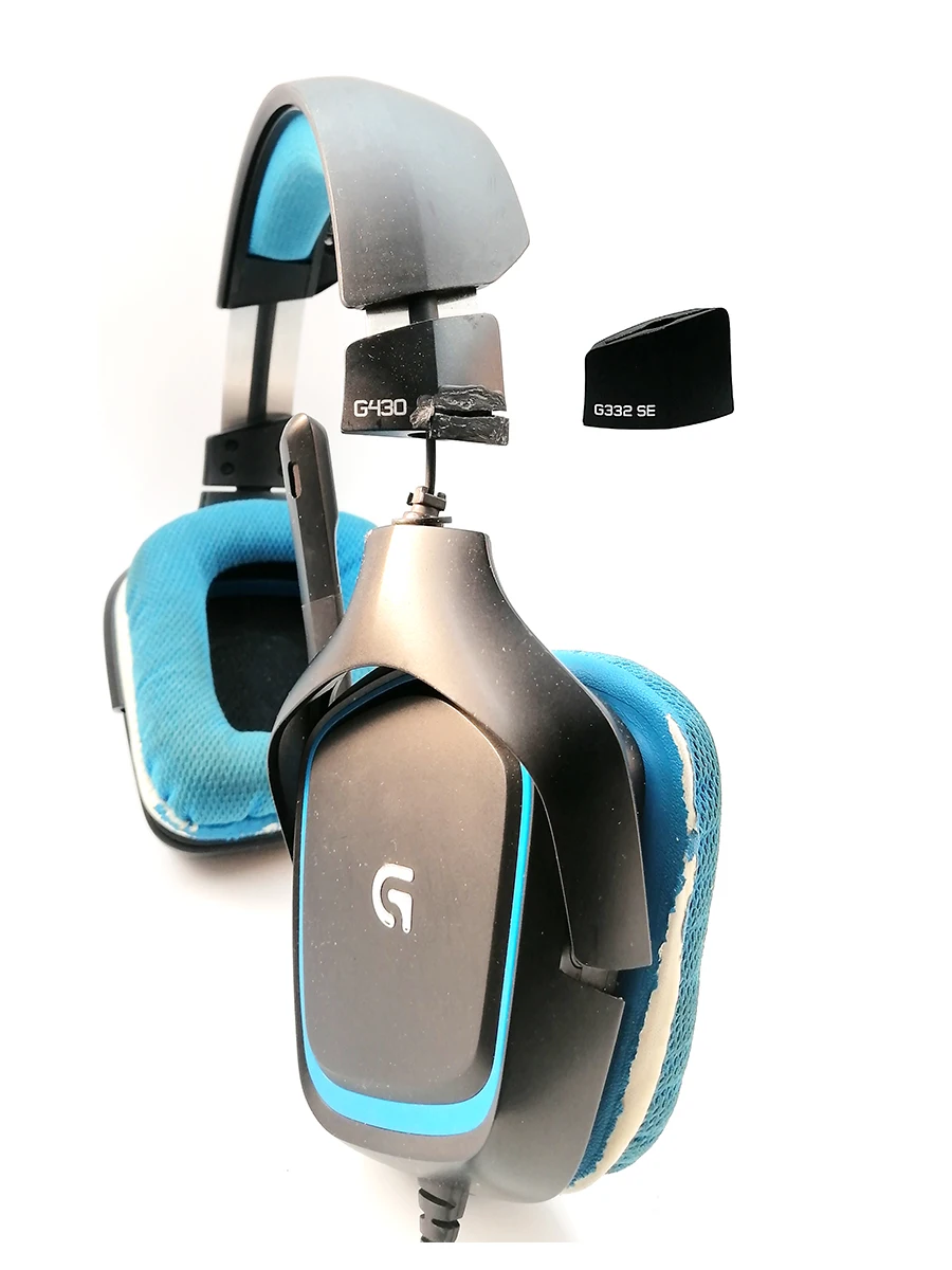 Logitech Wired Gaming Headset G930 G432 G430 G431 G332 G230 Kopfband Scharnier Drehverbinder Ersatz-Ohrpolster Image