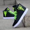 High Top Sneakers Mann Weiß Vulkanisierte Turnschuhe Flache Bequeme Schuhe Männer Herbst Frühling