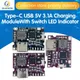 Typ-C USB 5V 3 1 A-Boost-Converter Step-Up Power Module IP5310 Mobile Power Bank Zubehör mit