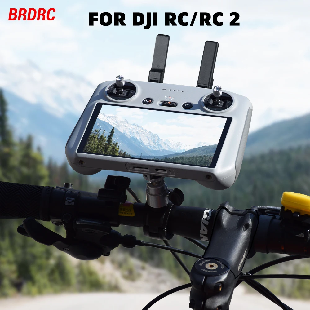 Fahrrad-Clip-Halterung für DJI NEO/Mini 4 Pro/Mini 3 Pro/Air 3 Fahrradhalterung Halter Fix Clamp RC/RC 2 Fernbedienung Zubehör Image
