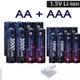 1 5 V AA Akku AA 3000mWh 1 5 V AA Li-Ion Batterien + 1000mWh AAA Batterie 1 5 v AAA Batterien