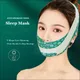 Anti-Schnarch-Werkzeug Schlaf maske V-Form Gesicht Schlankheit gürtel schließen Mund zu stoppen