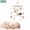 Baby rasselt Spielzeug 0-12 Monate für Baby Neugeborenen Krippe Bett Holz glocke mobile Kleinkind