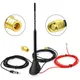 Aktive DAB/DAB Antenne Digitale Radio FM/AM Immobilien Dach Antenne Mit SMB/SMA Stecker DIN Adapter