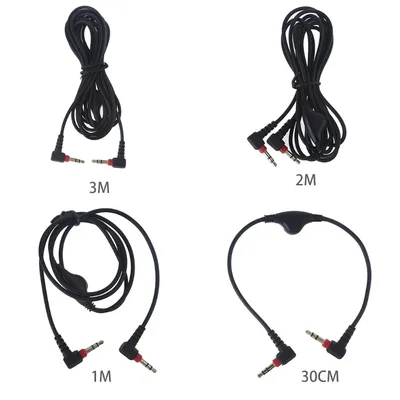 3,5mm Jack AUX Männlich zu Weiblich Adapter Verlängerung Kabel Audio Stereo Kabel mit Volumen Image
