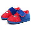 Disney Kinder Baumwolle Hausschuhe Winter Cartoon McQueen Auto Baumwolle Schuhe Hause Weiche Baumwolle Hausschuhe Rot Schwarz Schuhe Größe 16,5-22,5